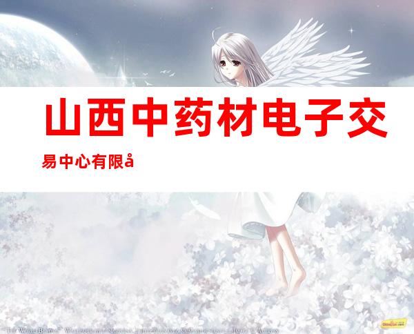 山西中药材电子交易中心有限公司