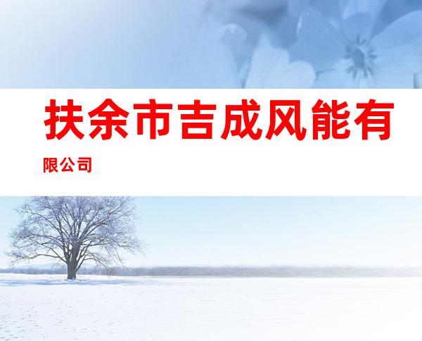 扶余市吉成风能有限公司